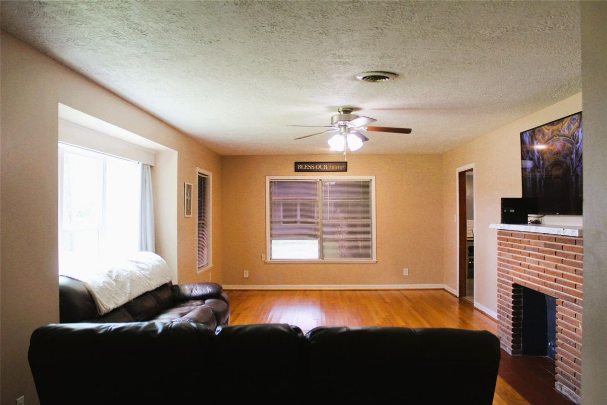 Fireplace, Interior, Wood Texture Flooring