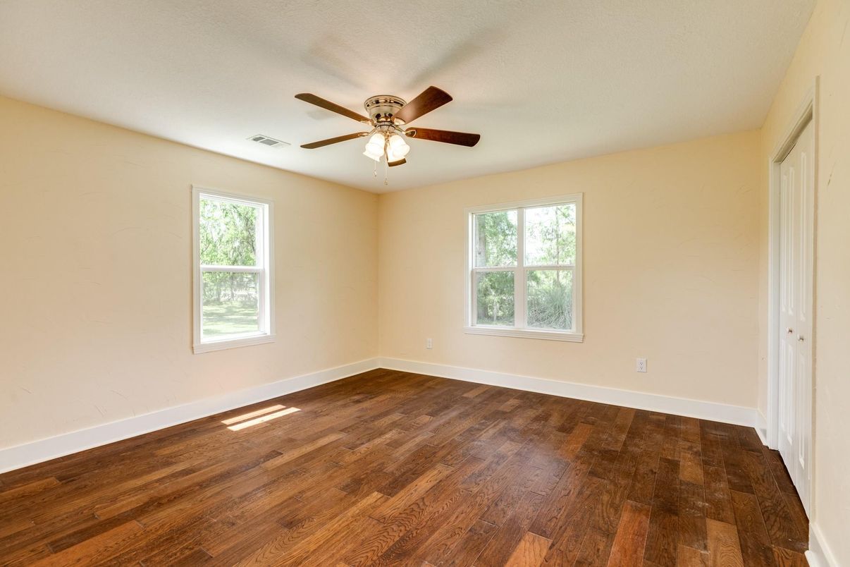 Empty room, Interior, Wood Texture Flooring