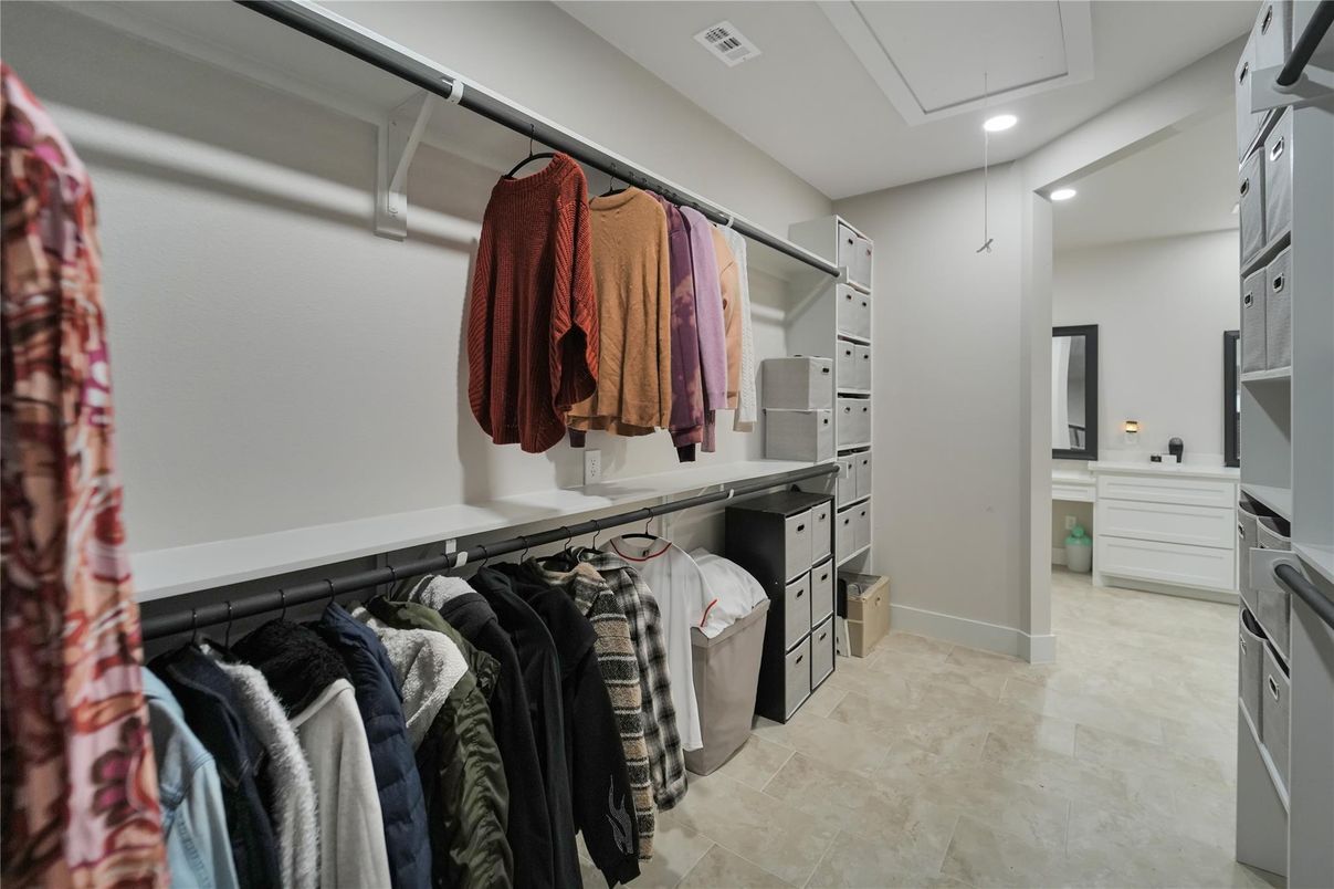 Interior, Recessed Lighting, Walk-in Closets