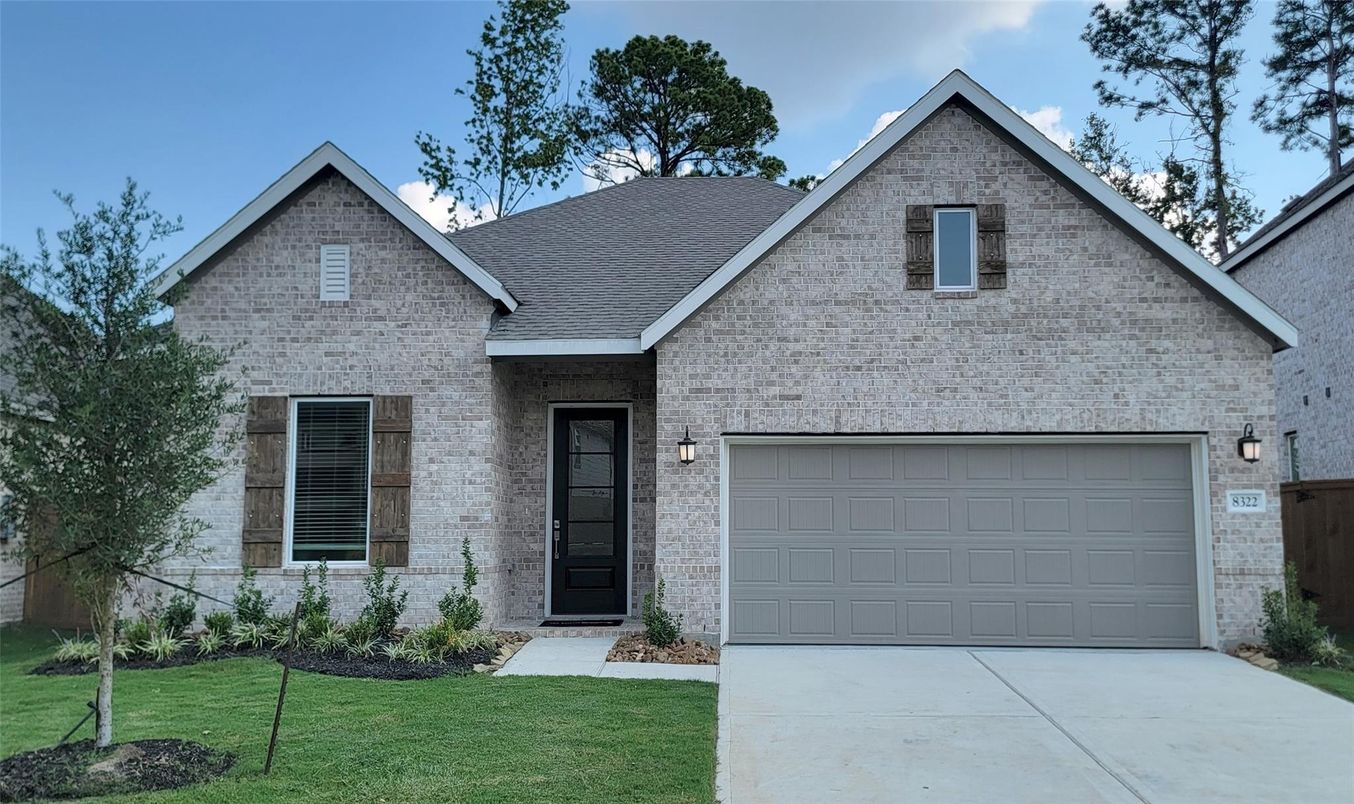 Attached, Exterior, Facade, Brick Facade, Brick Traditional