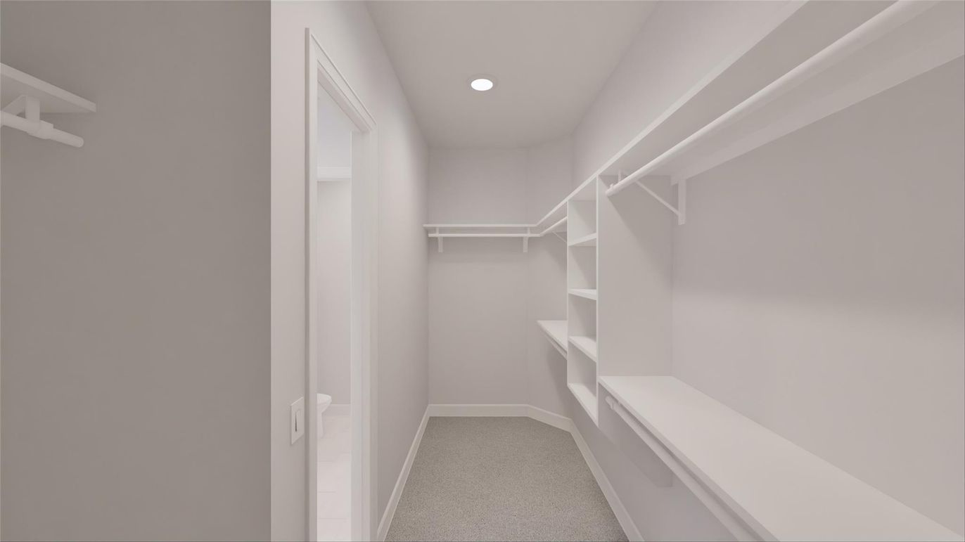 Interior, Recessed Lighting, Walk-in Closets