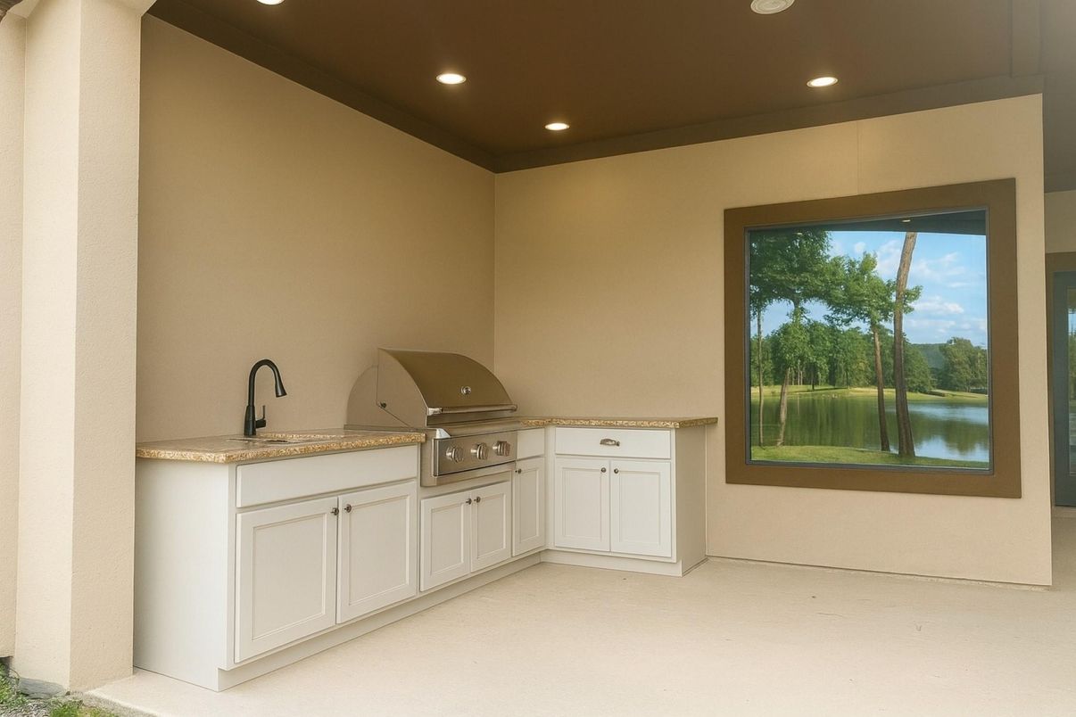 Interior, Recessed Lighting, Water