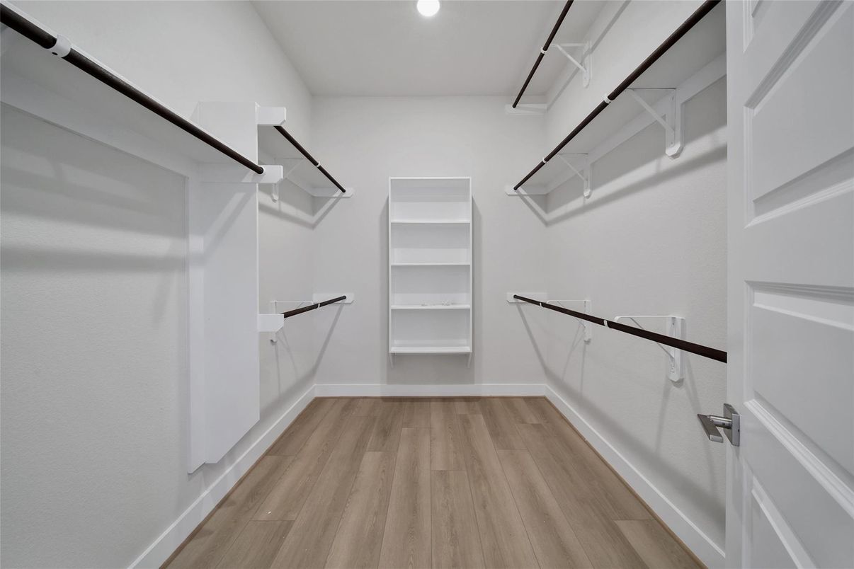 Interior, Recessed Lighting, Walk-in Closets, Wood Texture Flooring