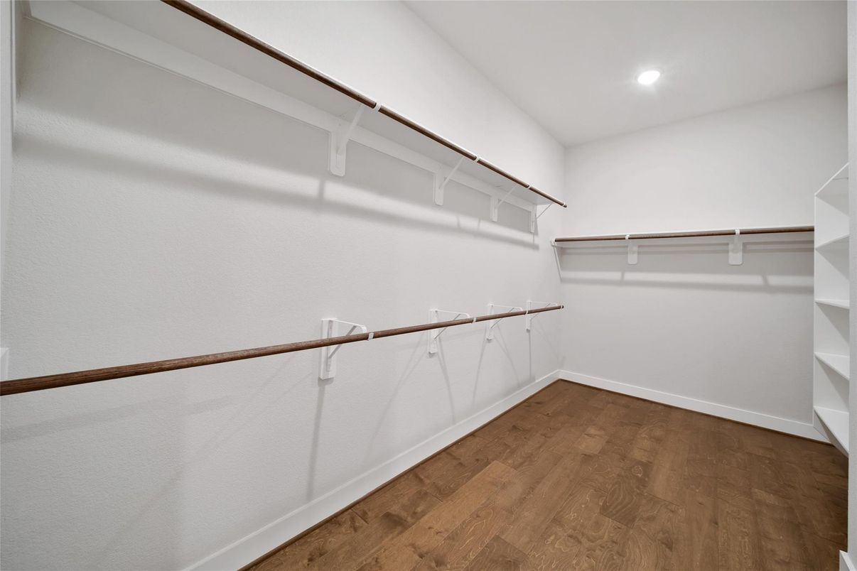Interior, Recessed Lighting, Walk-in Closets, Wood Texture Flooring