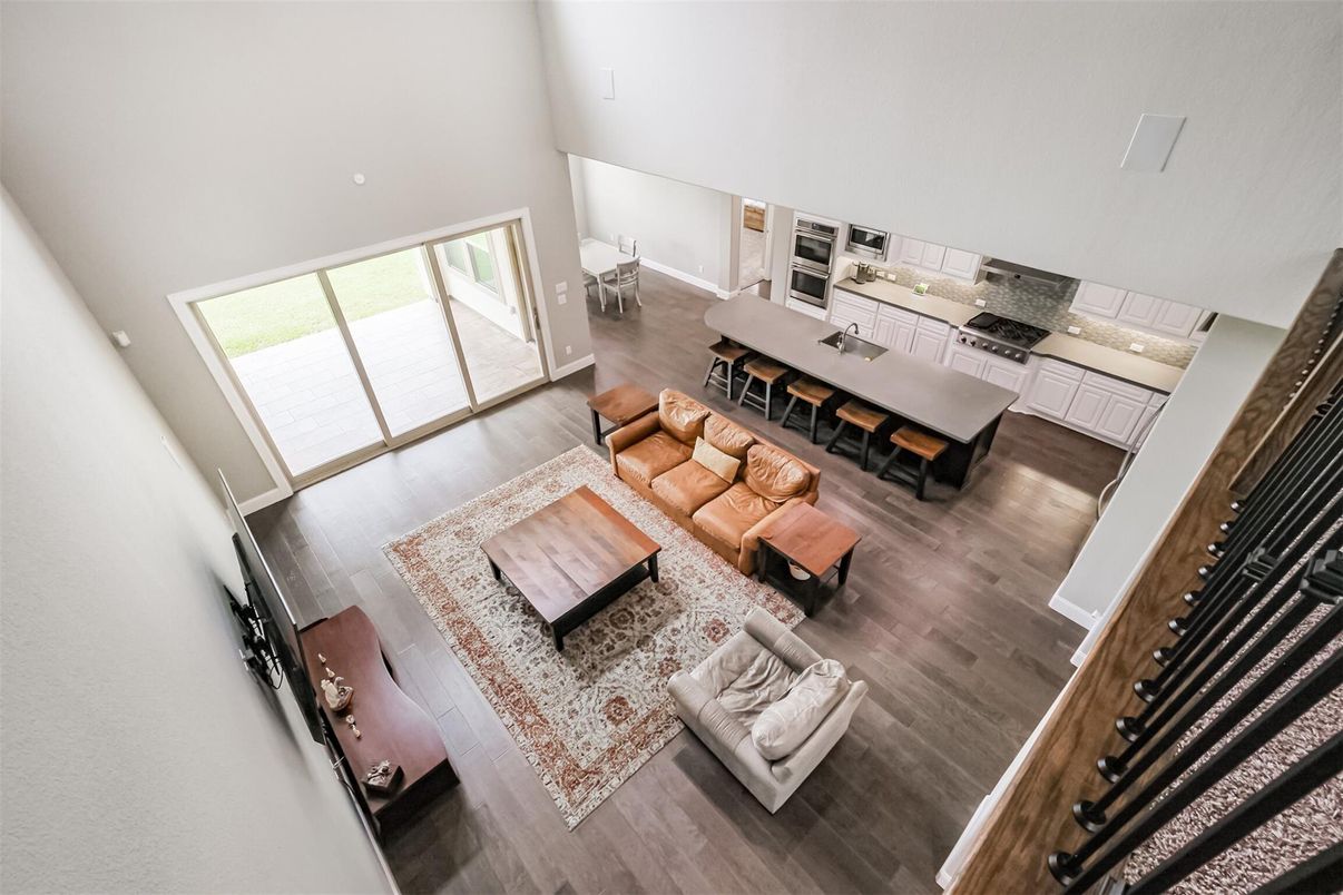 Dining room, Interior, Kitchen, Living room, Wood Texture Flooring