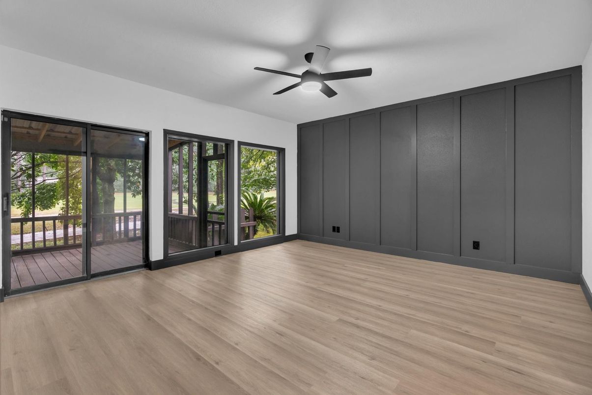 Empty room, Interior, Wood Texture Flooring
