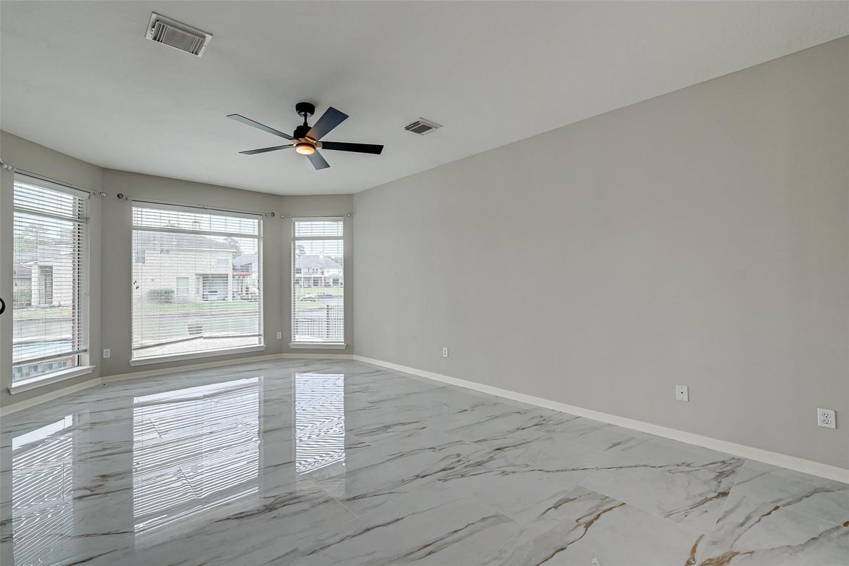 Empty room, Interior, Marble