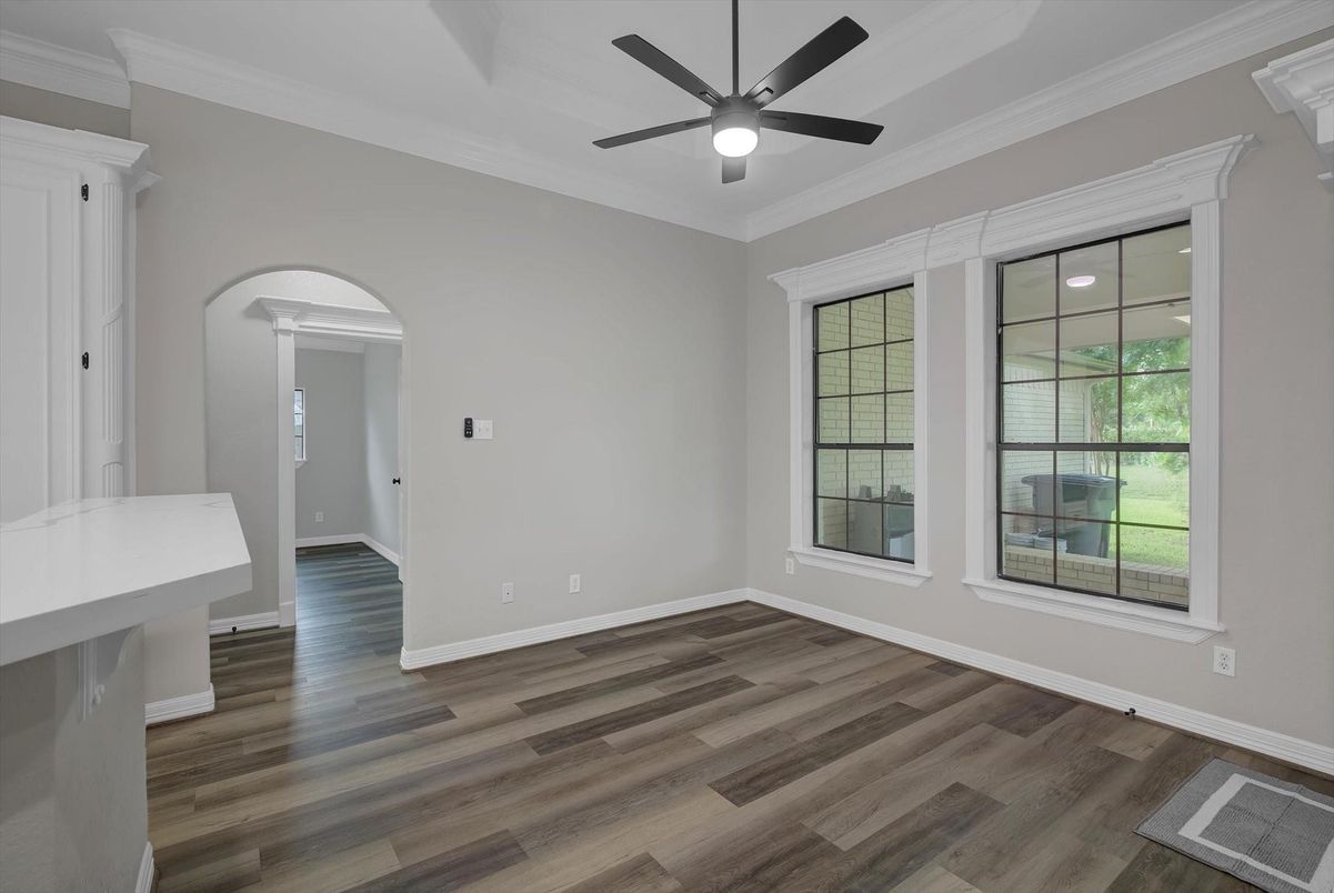 Empty room, Interior, Wood Texture Flooring
