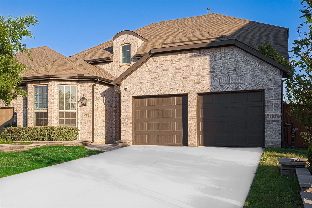 Attached, Exterior, Facade, Brick Facade, French Provincial