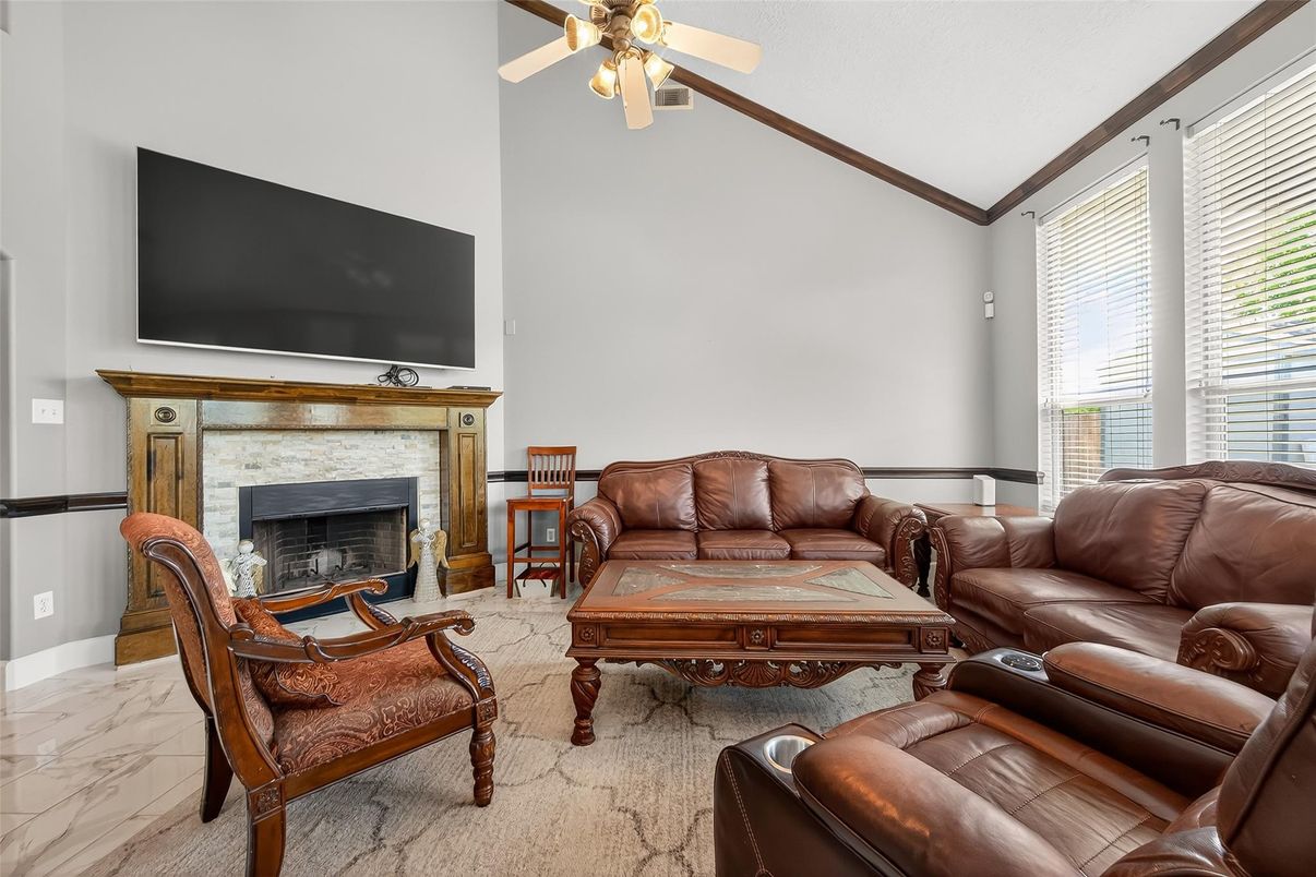 Fireplace, Interior, Living room, Marble