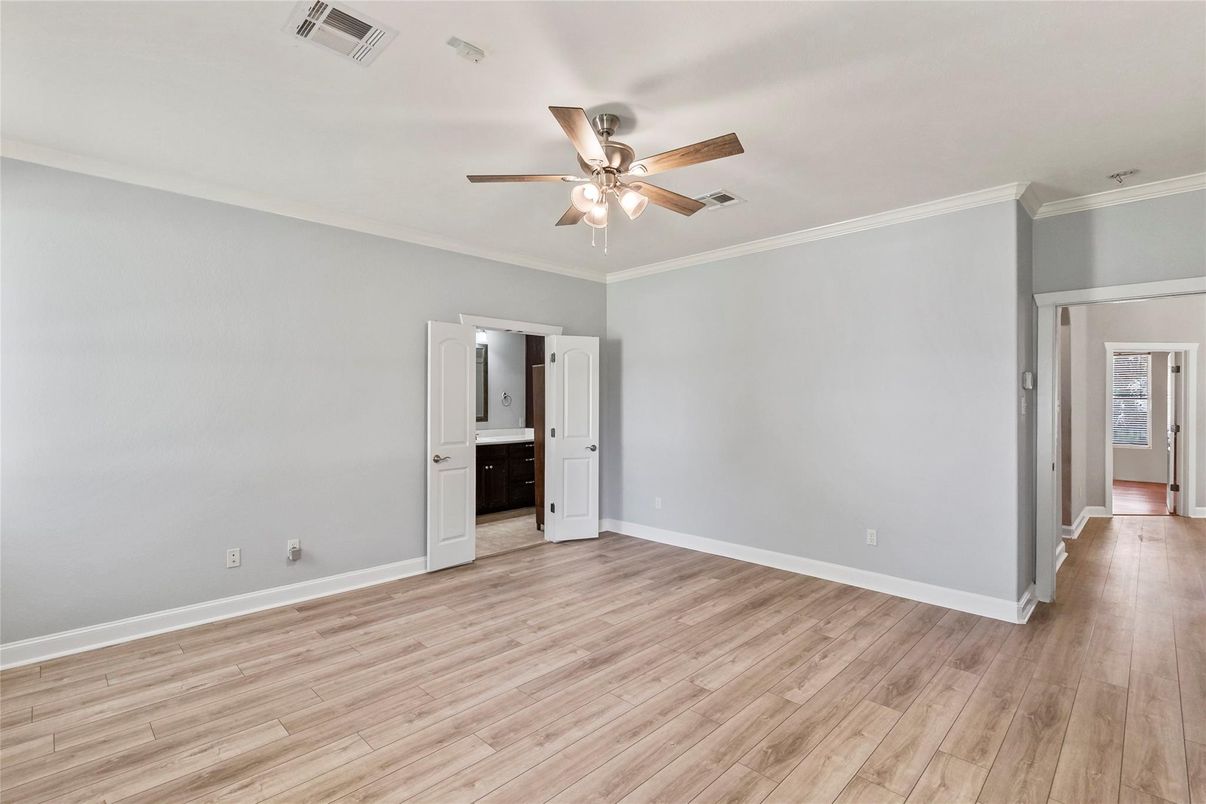 Empty room, Interior, Wood Texture Flooring