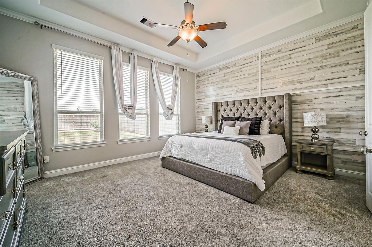 Bedroom, Interior, Wooden Walls