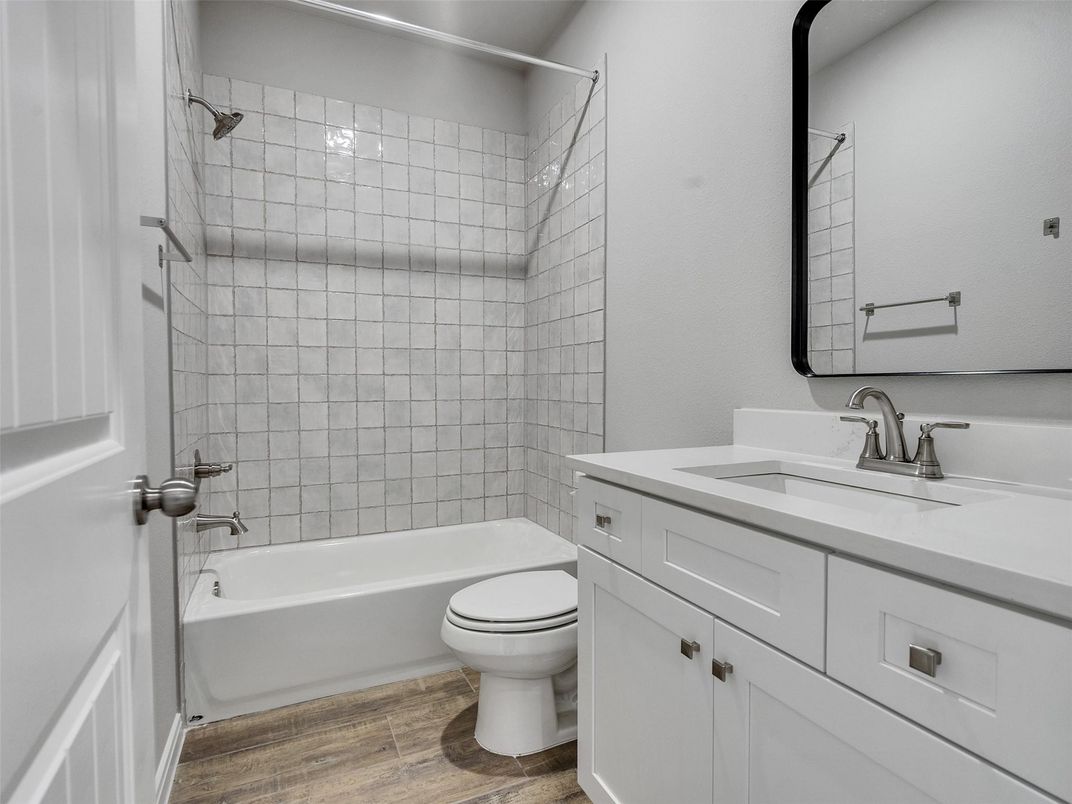 Bathroom, Interior, Wood Texture Flooring