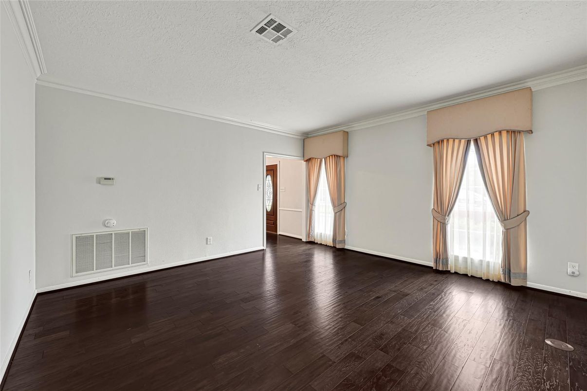 Empty room, Interior, Wood Texture Flooring