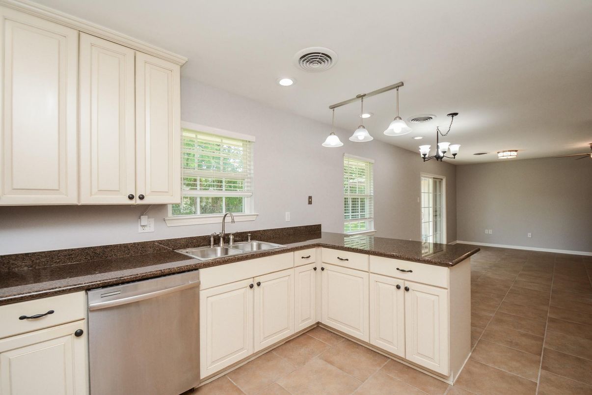 Interior, Kitchen, Pendant Lights, Recessed Lighting