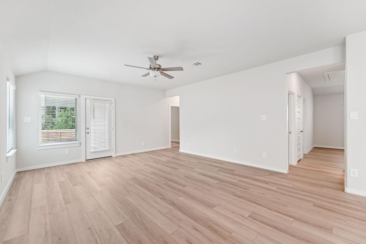 Empty room, Interior, Wood Texture Flooring