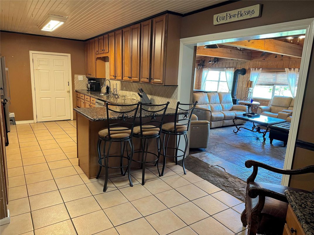 Interior, Kitchen, Living room, Wooden Beams, Wooden Ceilings