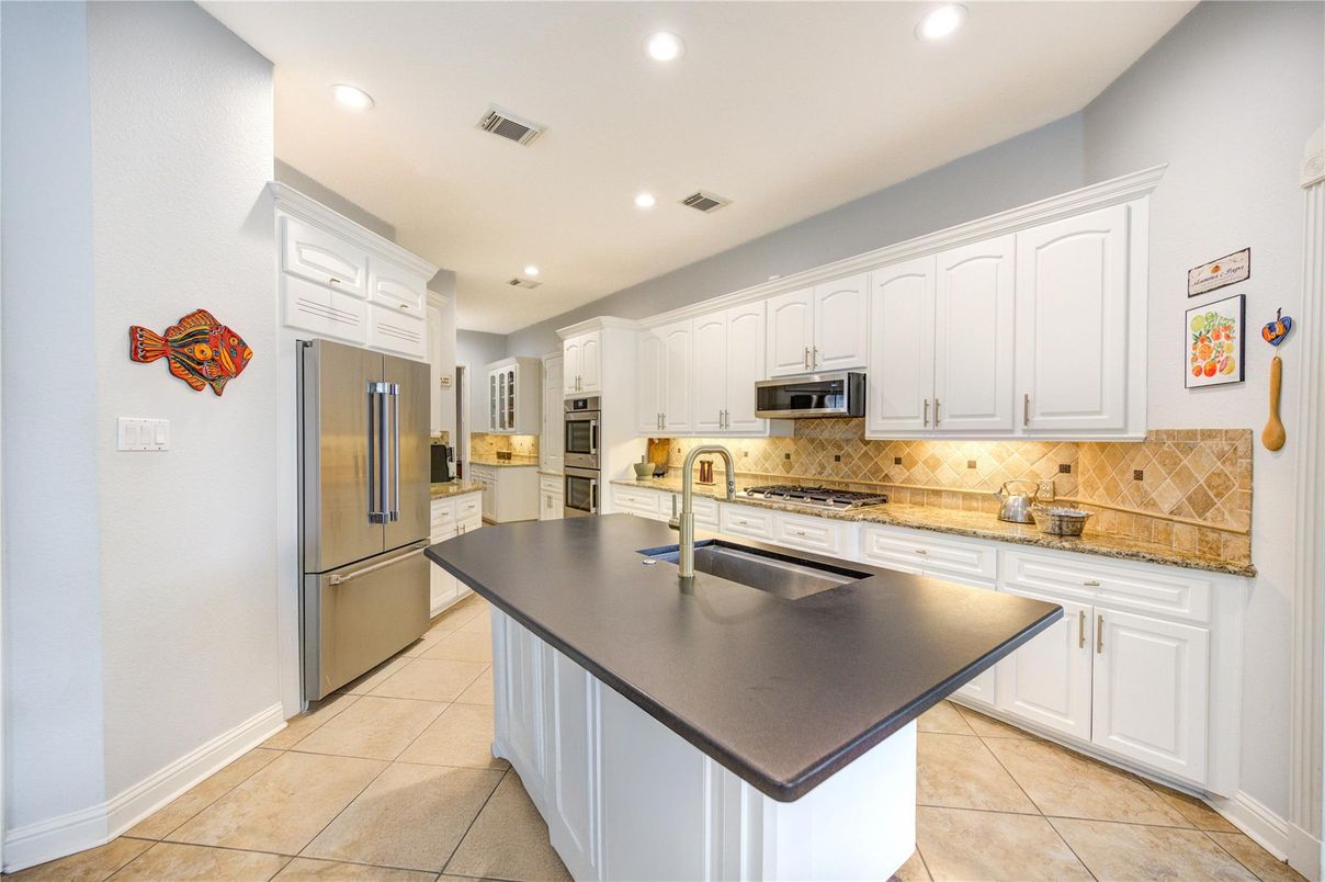 Interior, Kitchen, Recessed Lighting, Stainless Steel Appliances