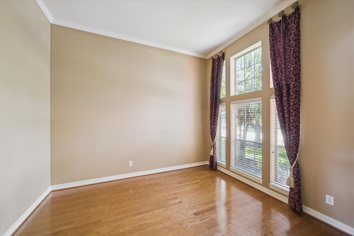 Empty room, Interior, Wood Texture Flooring