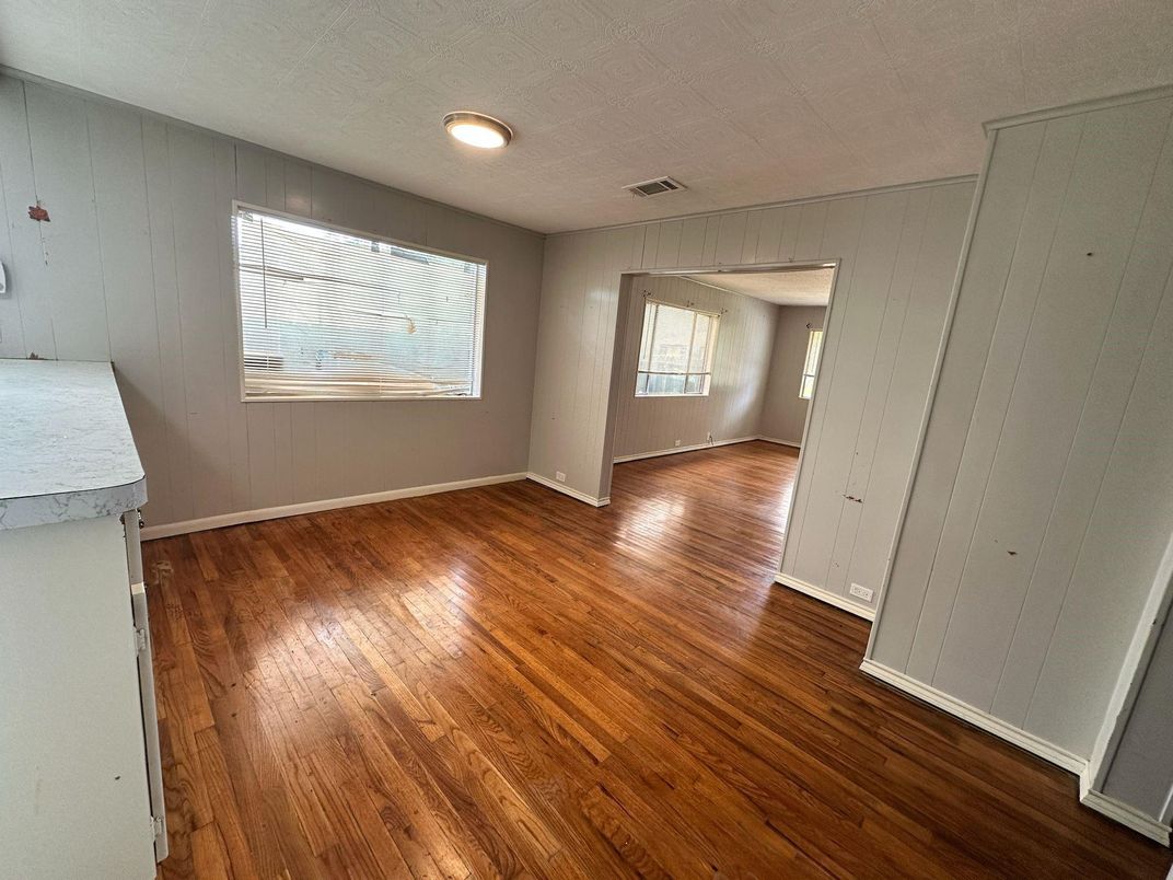 Empty room, Interior, Wood Texture Flooring