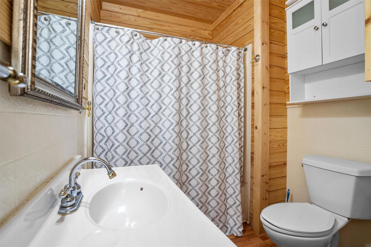 Bathroom, Interior, Wooden Walls