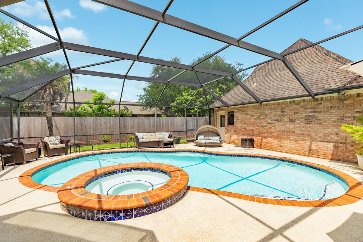 Glass Ceilings, Interior, Pool, Stone Walls, Sun Room