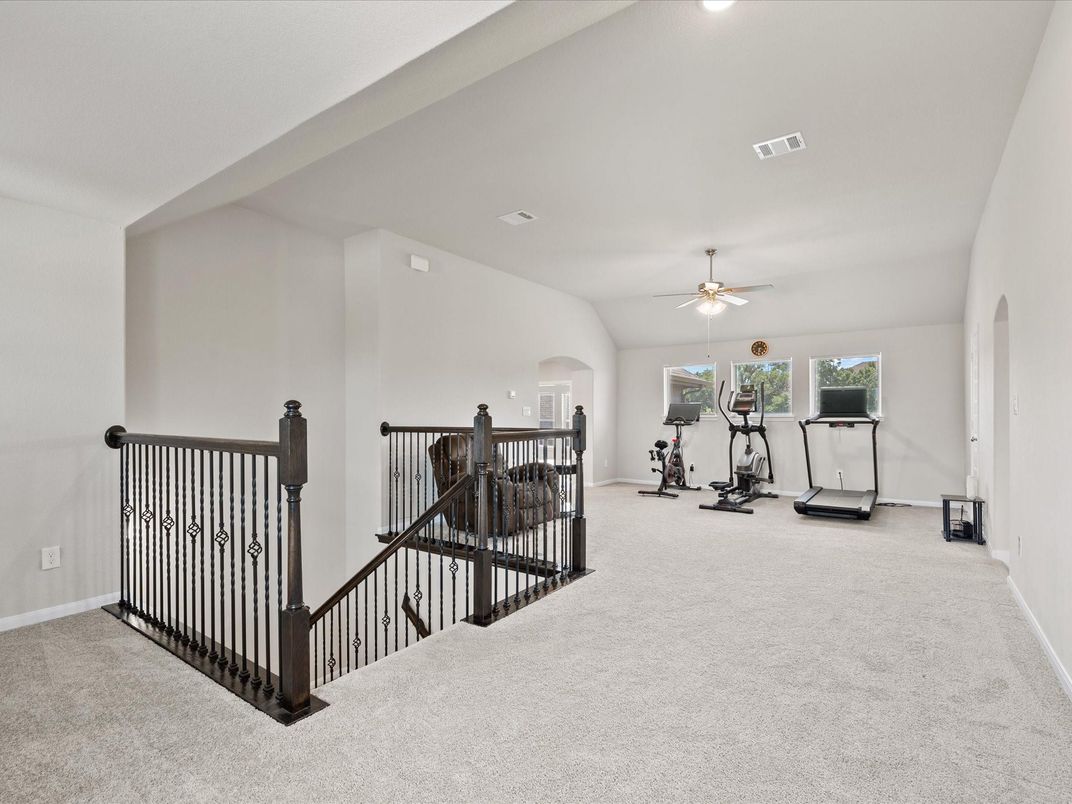 Fitness Equipment, Interior, Recessed Lighting