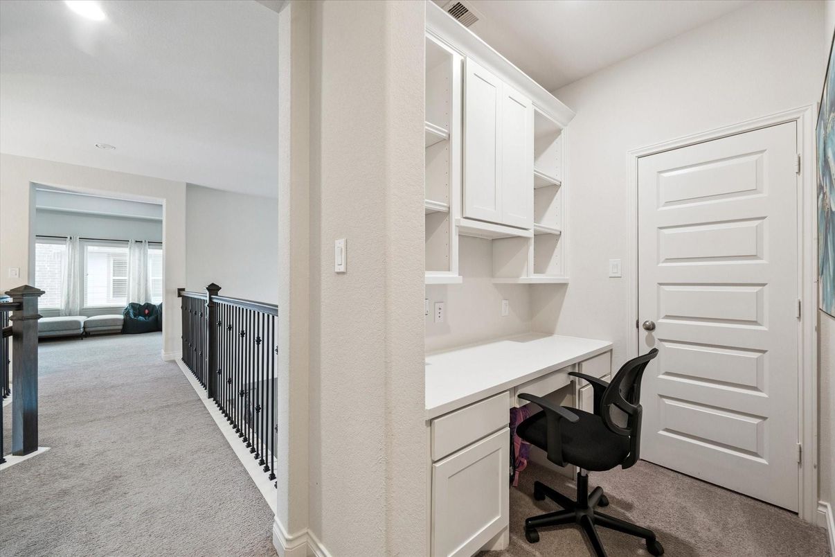 Home Office, Interior, Recessed Lighting