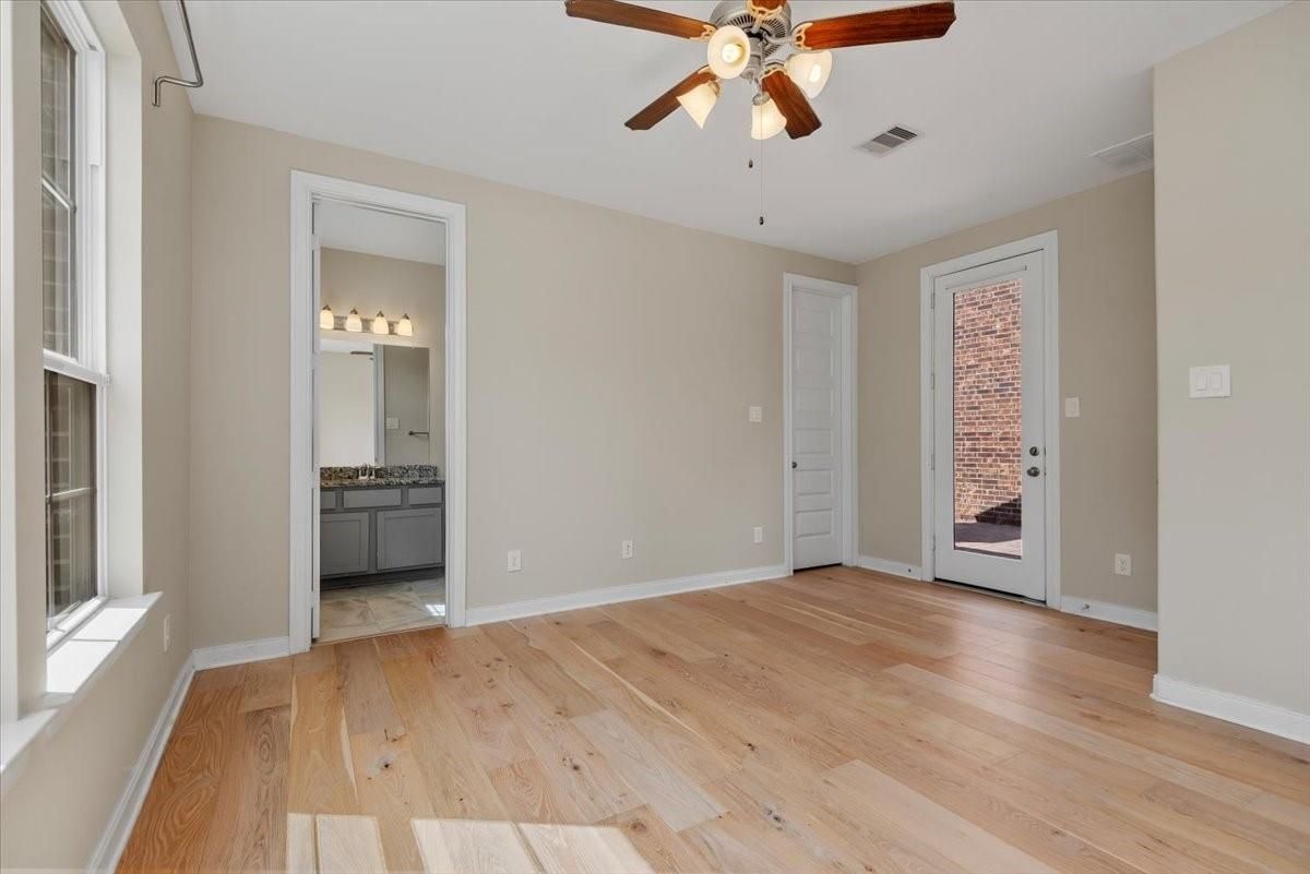 Bathroom, Empty room, Interior, Wood Texture Flooring