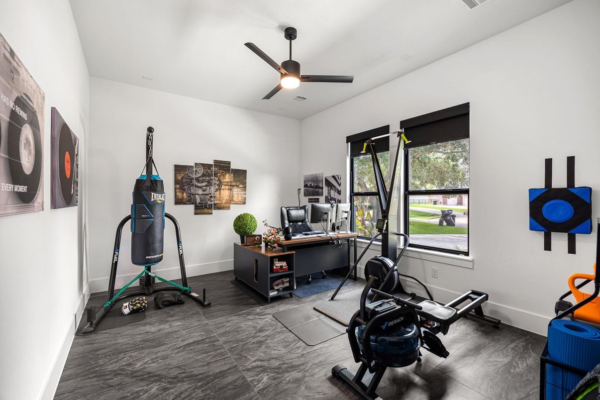 Fitness Equipment, Home Office, Interior