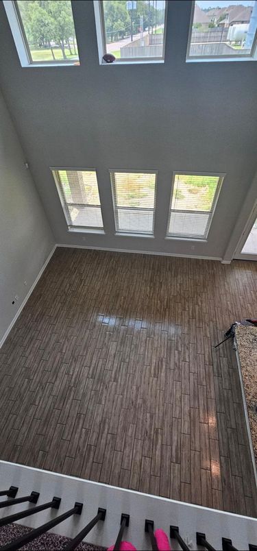 Empty room, Interior, Wood Texture Flooring
