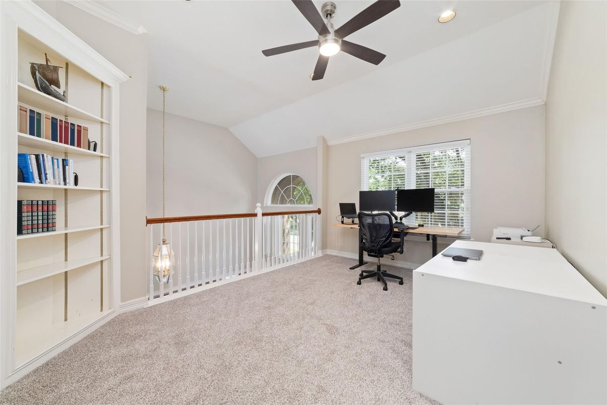 Home Office, Interior, Pendant Lights