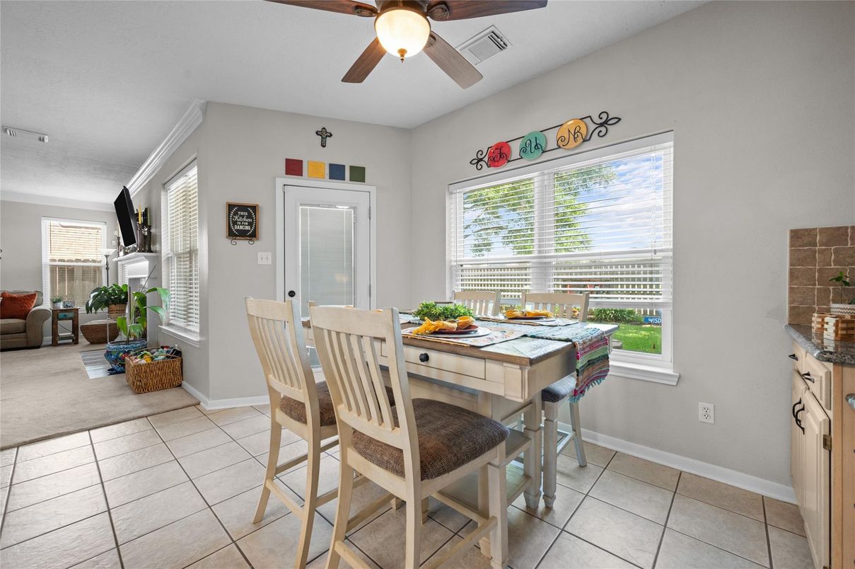Dining room, Interior