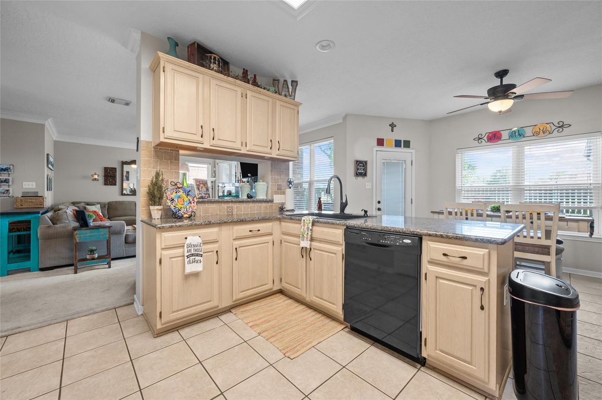 Interior, Kitchen, Living room