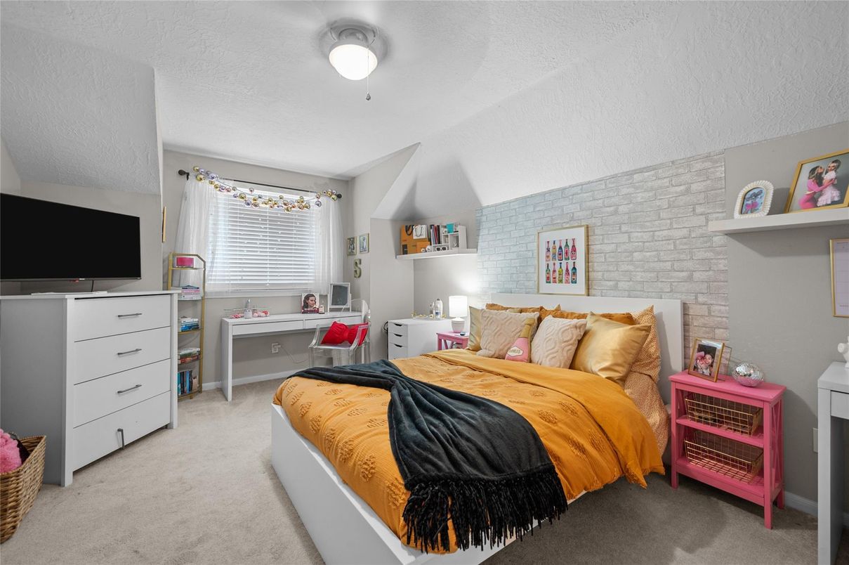 Bedroom, Interior, Stone Walls