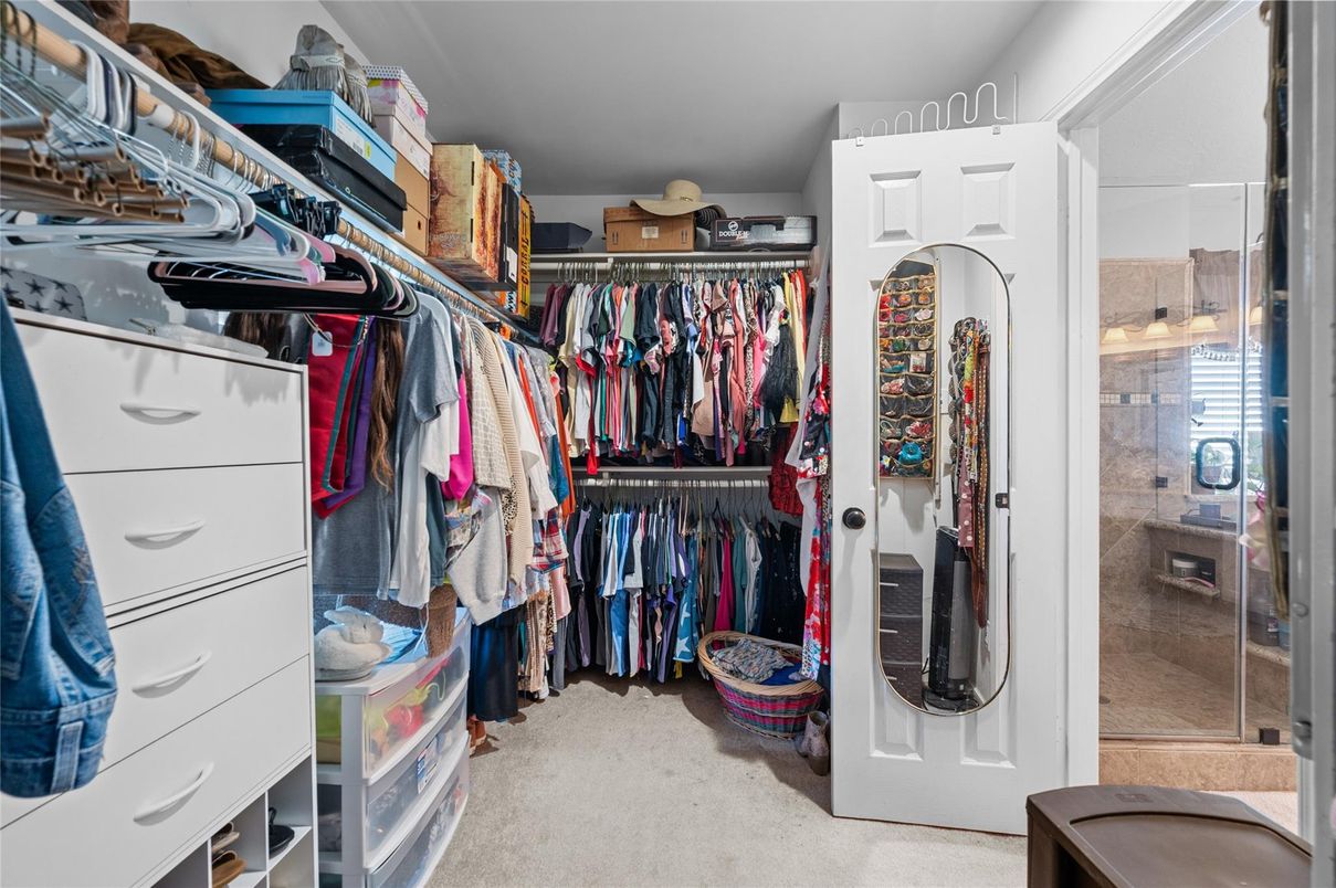 Bathroom, Glass Shower, Interior, Walk-in Closets