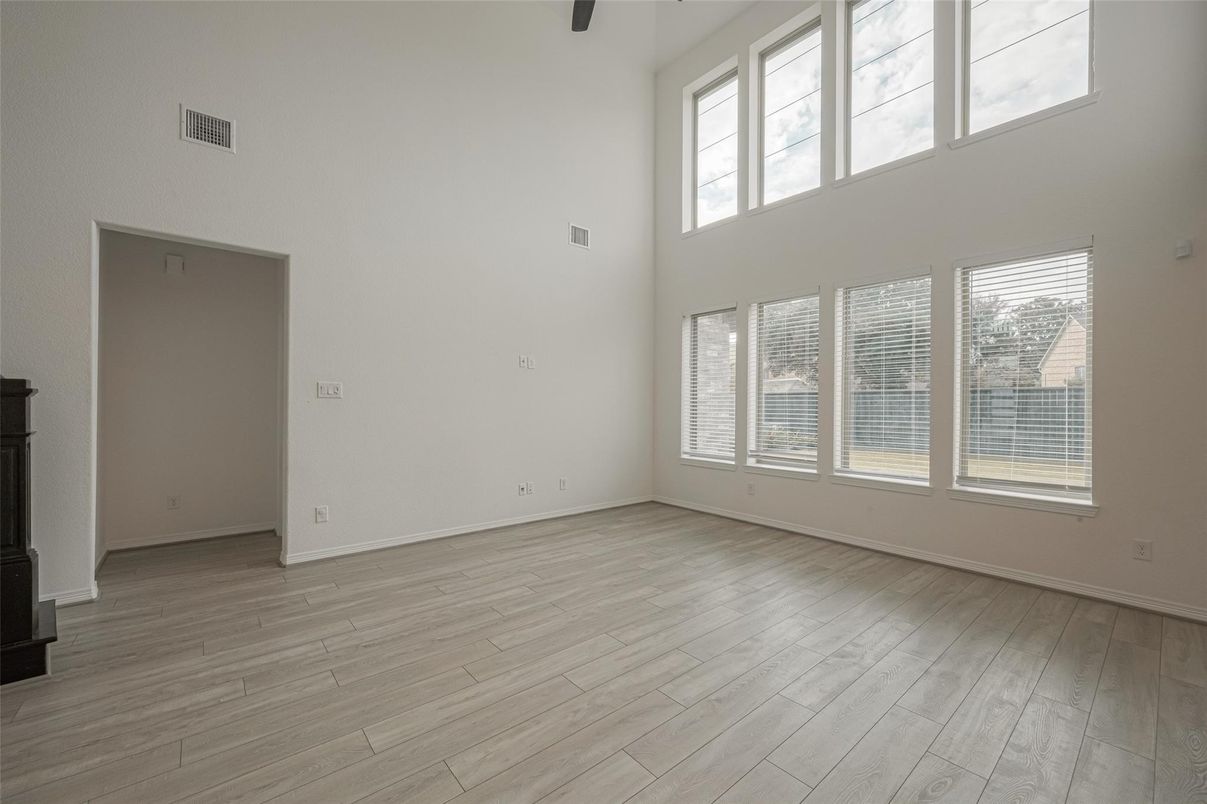 Empty room, Interior, Wood Texture Flooring