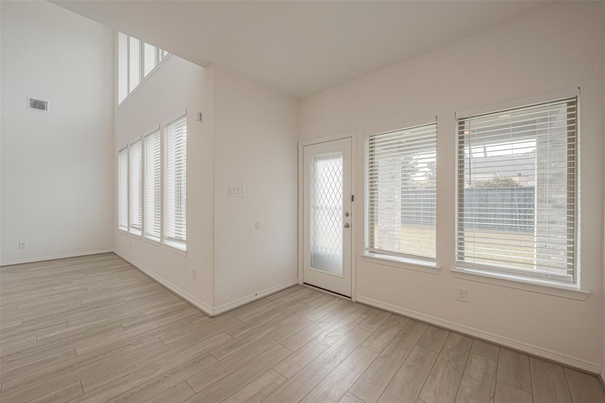Empty room, Interior, Wood Texture Flooring