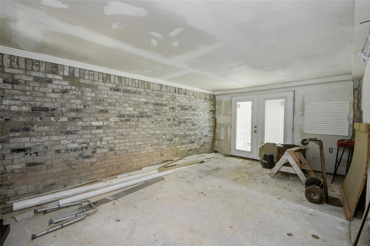Empty room, Interior, Stone Walls