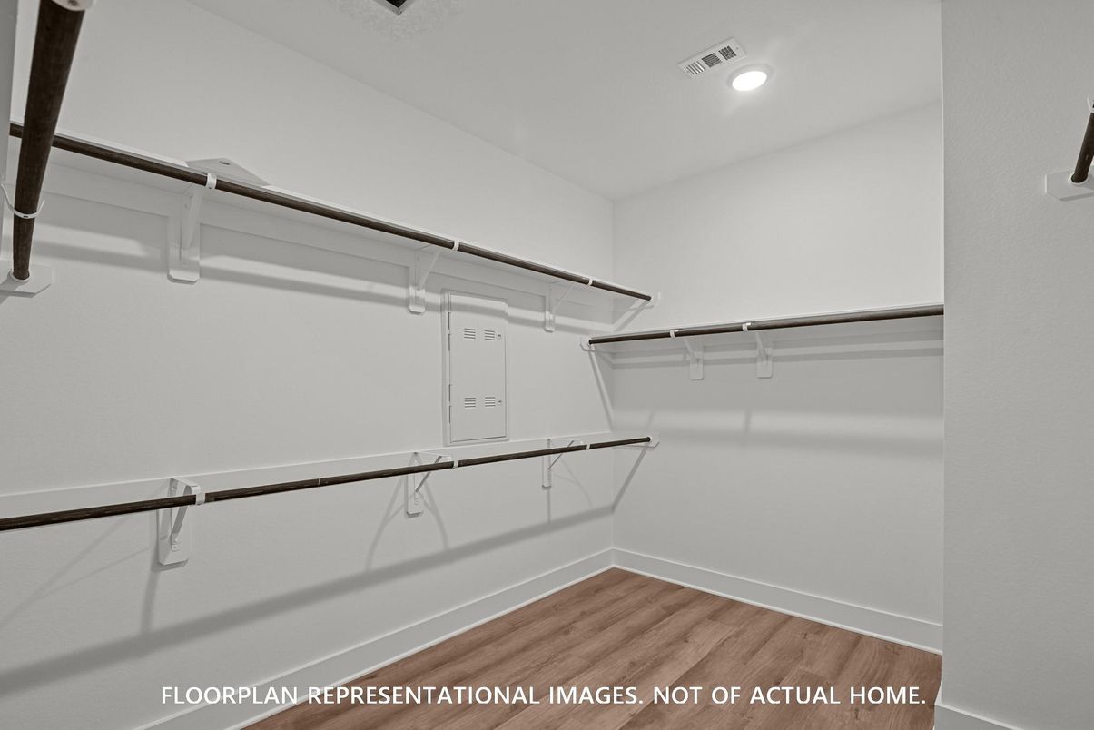 Interior, Recessed Lighting, Walk-in Closets, Wood Texture Flooring