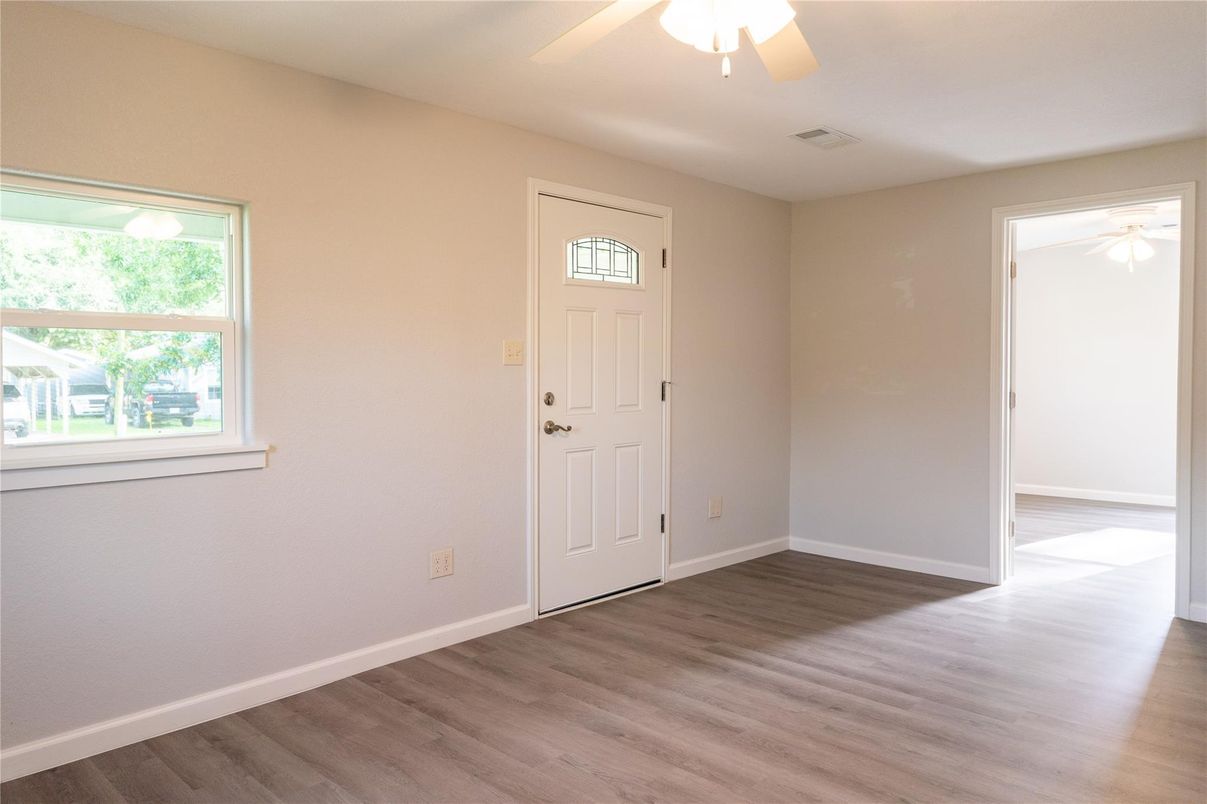 Empty room, Interior, Wood Texture Flooring