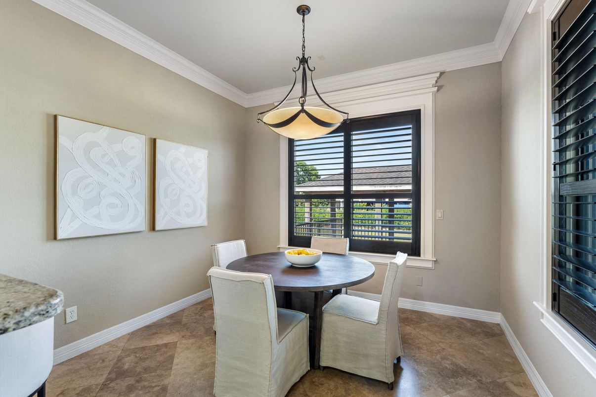 Dining room, Interior, Pendant Lights