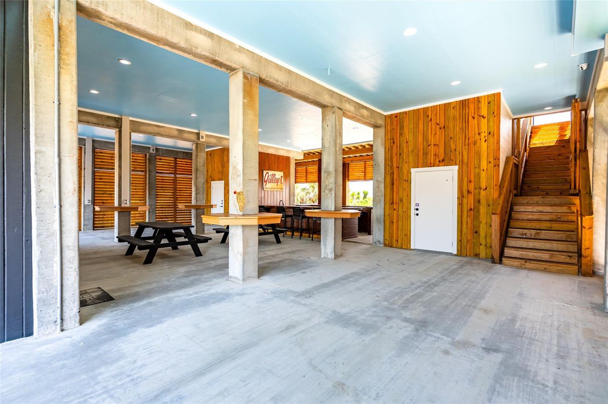 Game Room, Interior, Recessed Lighting, Wooden Walls