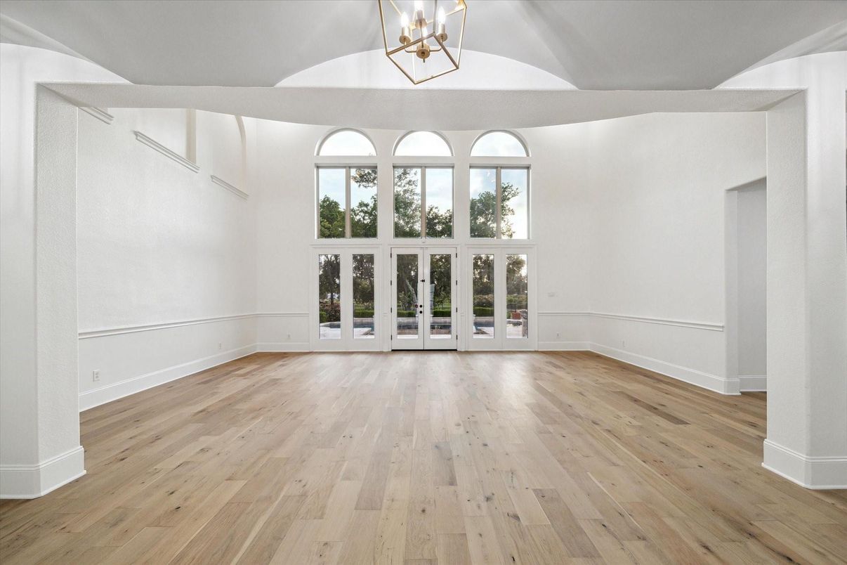 Empty room, Interior, Wood Texture Flooring