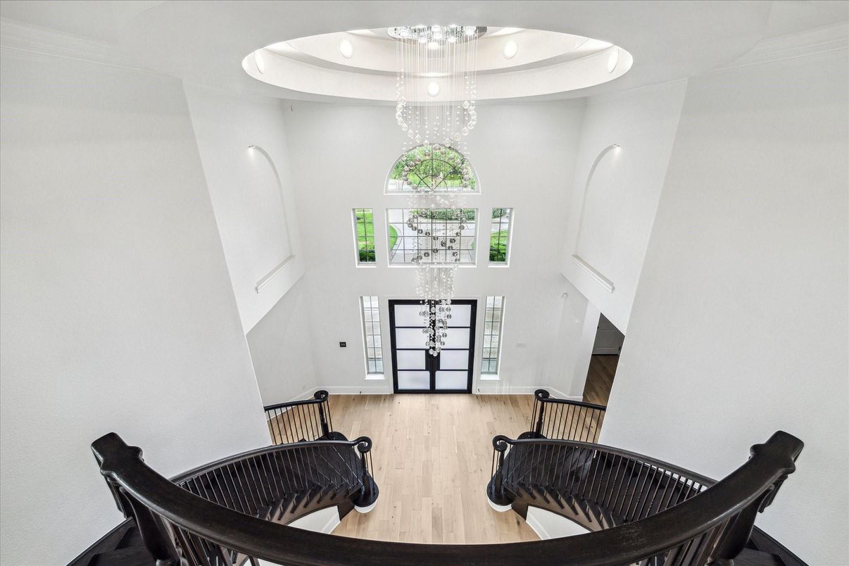 Chandelier, Interior, Wood Texture Flooring