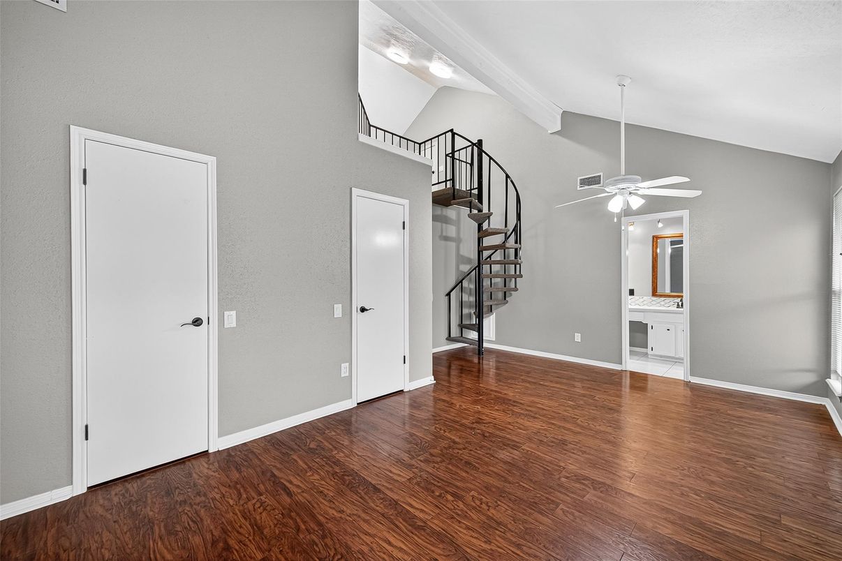 Empty room, Interior, Wood Texture Flooring