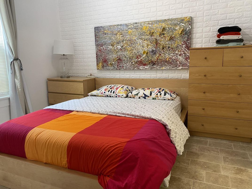 Bedroom, Interior, Stone Walls