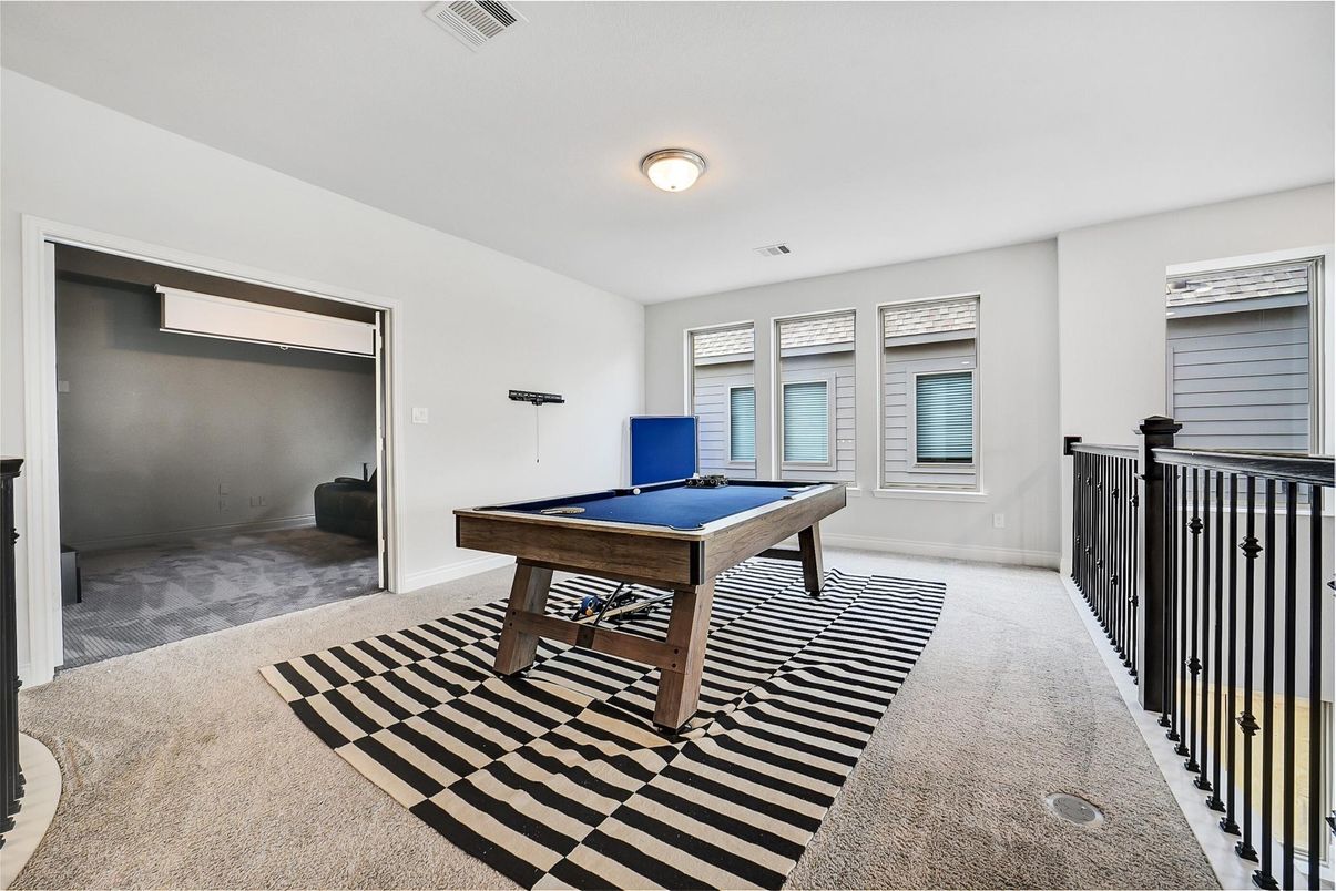 Billiard Table, Game Room, Interior