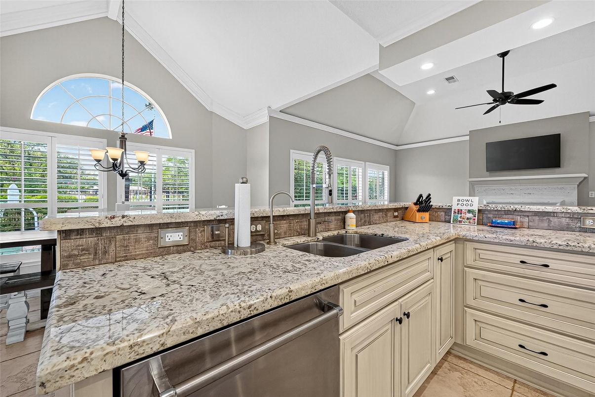Interior, Kitchen, Recessed Lighting