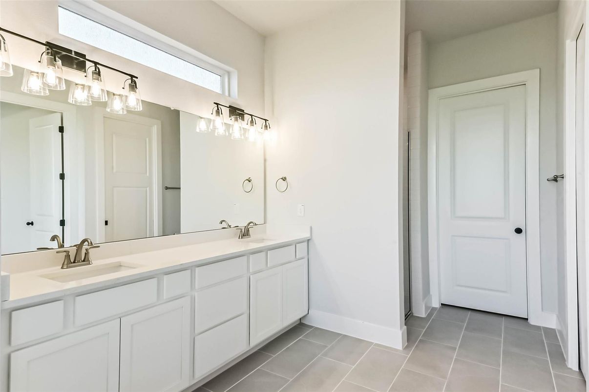 Bathroom, Dual Sink Vanities, Interior